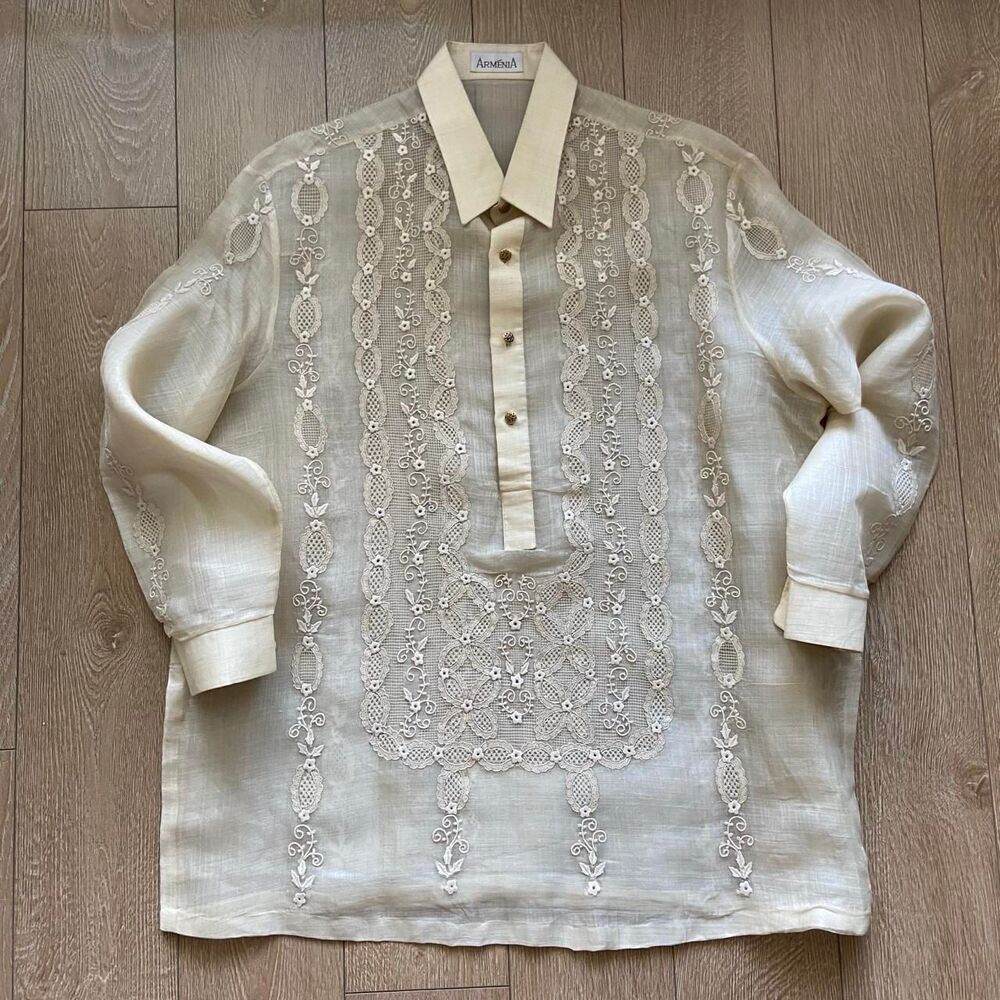Arménia Traditional Formal Filipino Attire Barong Tagalog